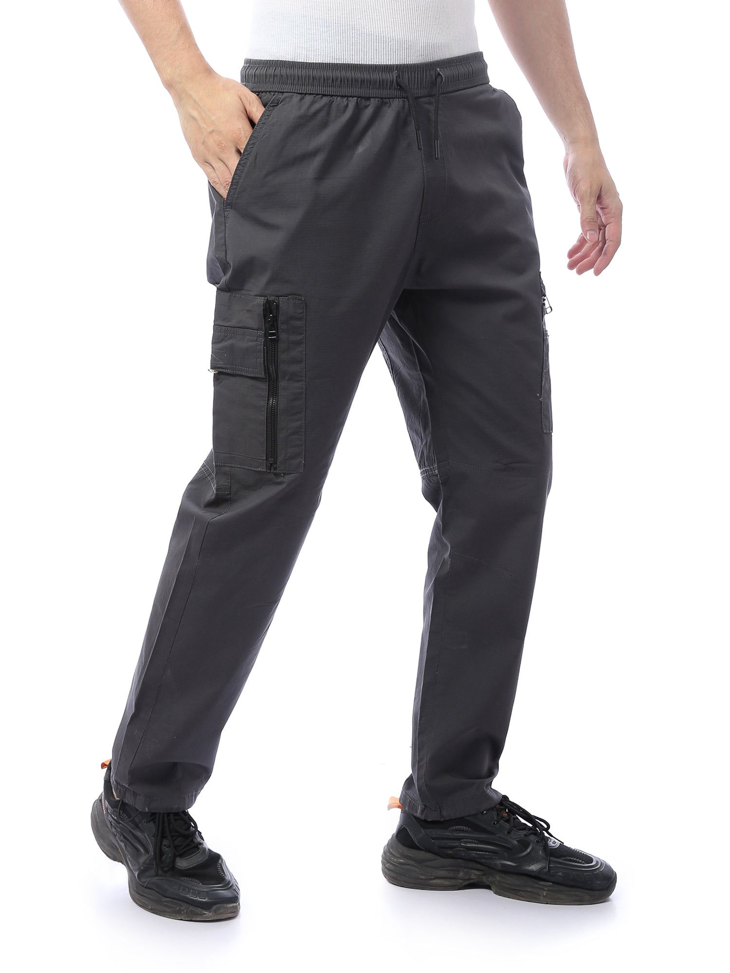 Pantalon cargo homme confortable avec poches – JOG23SGBL24254TM1