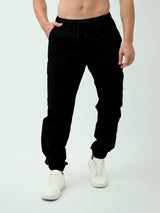 Pantalon cargo homme à coupe confortable avec poches multiples.  - JOG23SGBL24260TM1