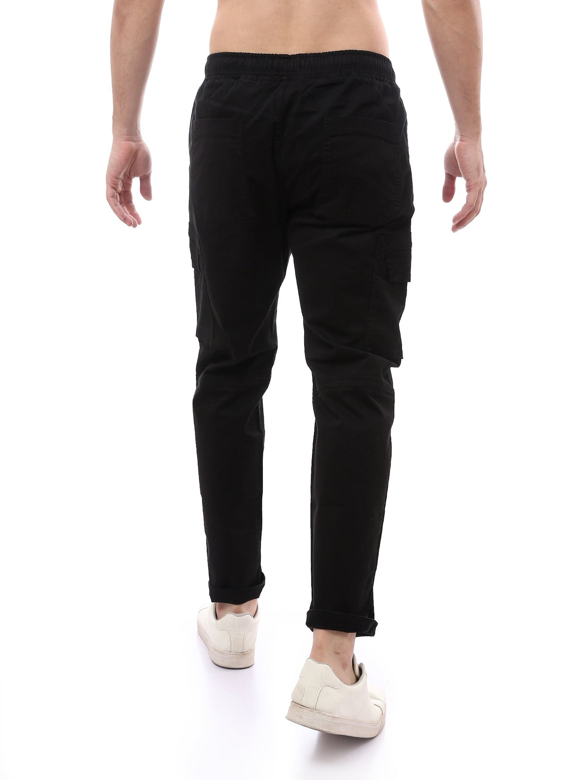 Pantalon Cargo Homme à Taille Ajustable et Poches Multiples - JOG23SGBL24261TM1
