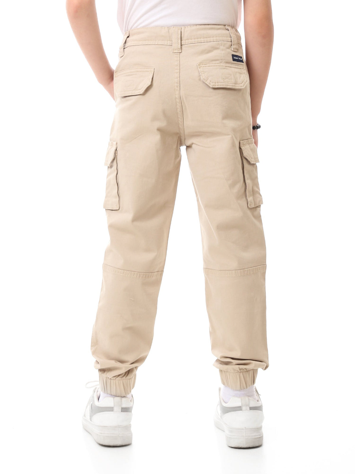 Jogger Cargo Garçon à Poches Multiples et Bas Élastiqués - JOG23SGBc24250TB1