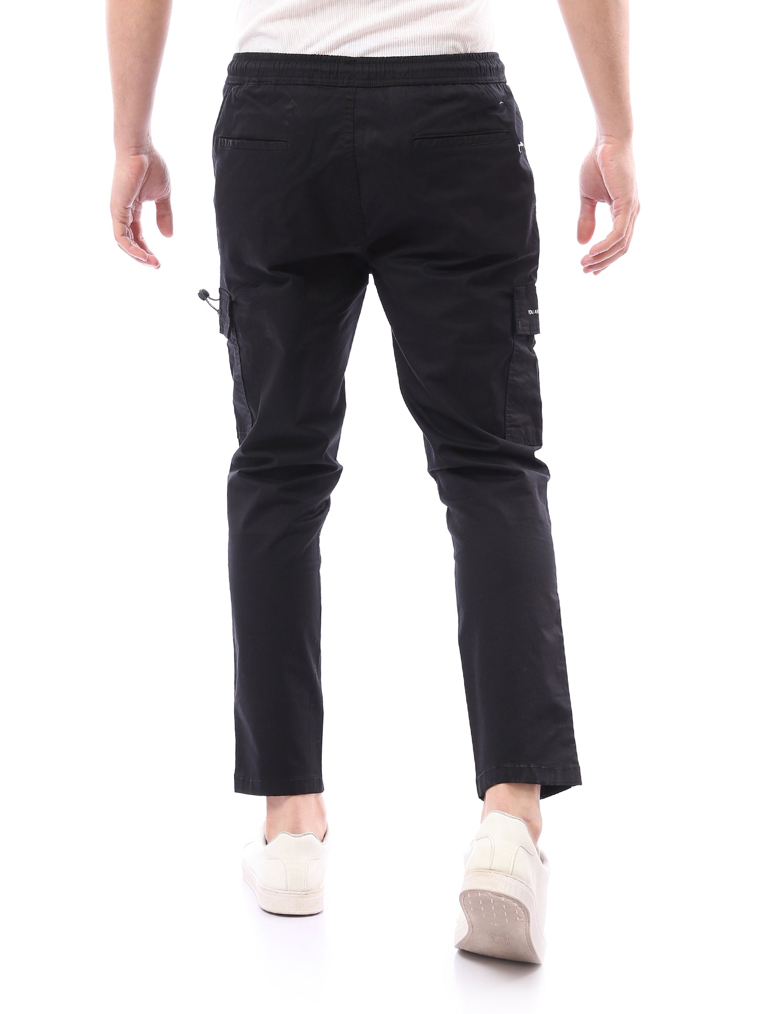 Pantalon de sport homme à taille élastique avec poches latérales au design pratique - JOG23SGPS24247TM1
