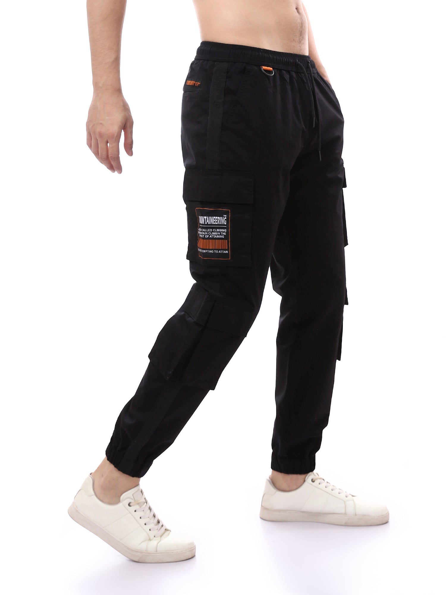 بنطلون رياضي رجالي بجيوب جانبية – تصميم عصري ومريح - JOG24GGPL24268TM1