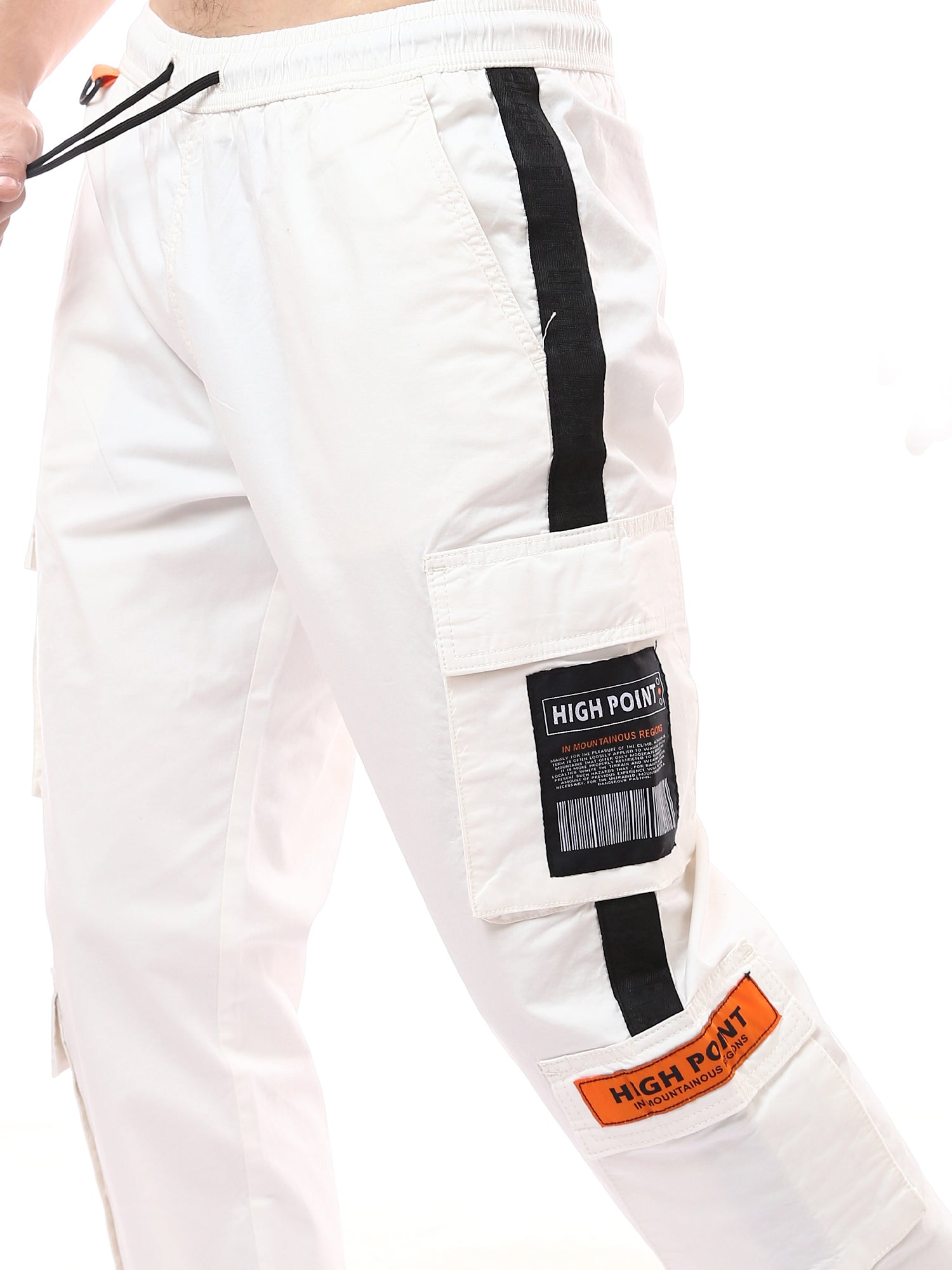 بنطلون رياضي رجالي بجيوب جانبية – تصميم عصري ومريح - JOG24GGPL24268TM1