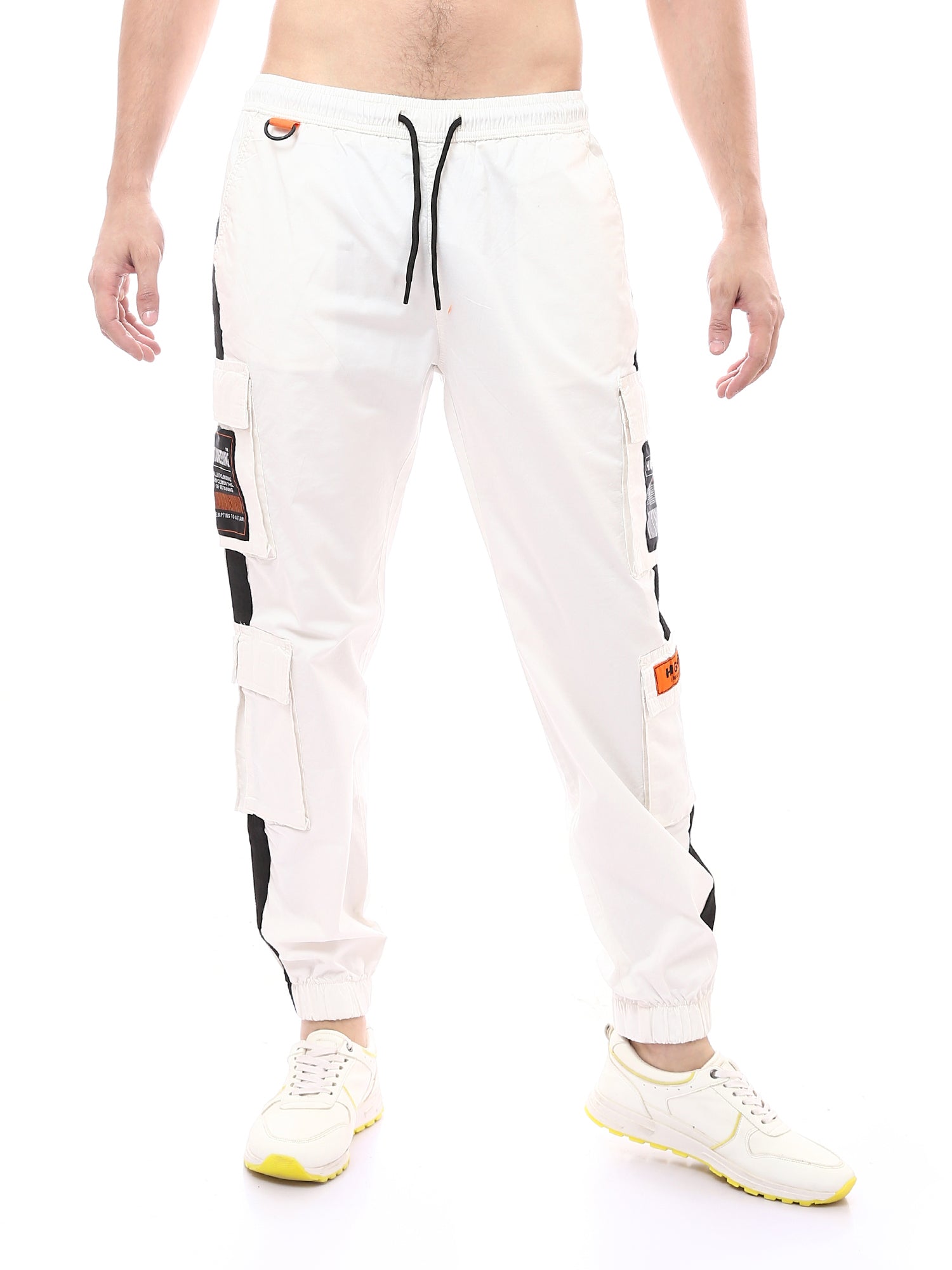 بنطلون رياضي رجالي بجيوب جانبية – تصميم عصري ومريح - JOG24GGPL24268TM1