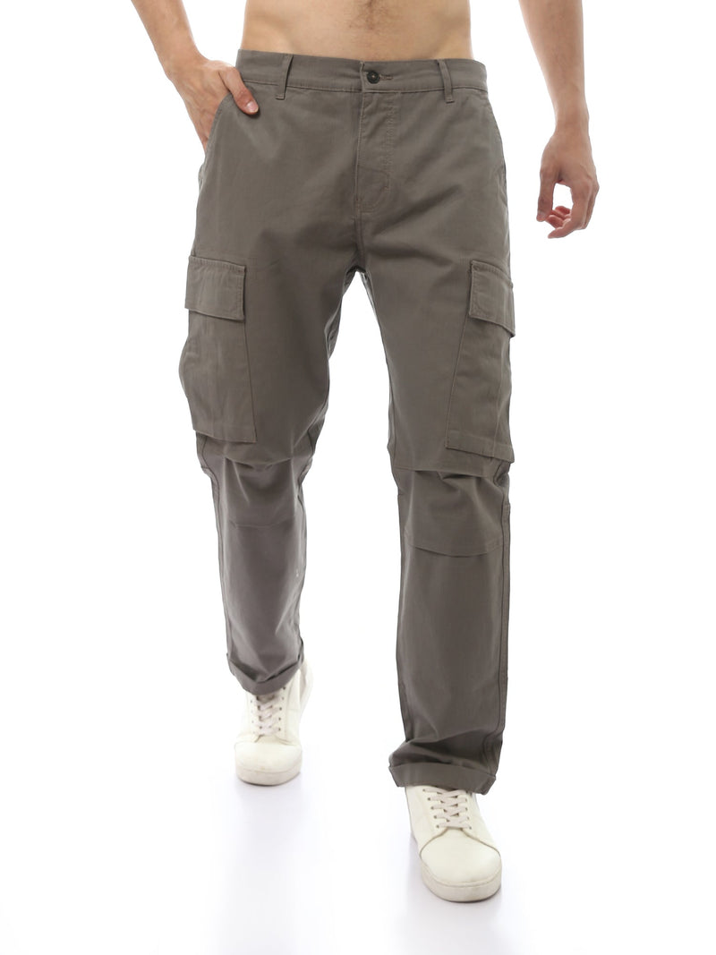 Jogger Cargo Homme à Poches Multiples – Style Casual Moderne - JOG24GGPL24272TM1