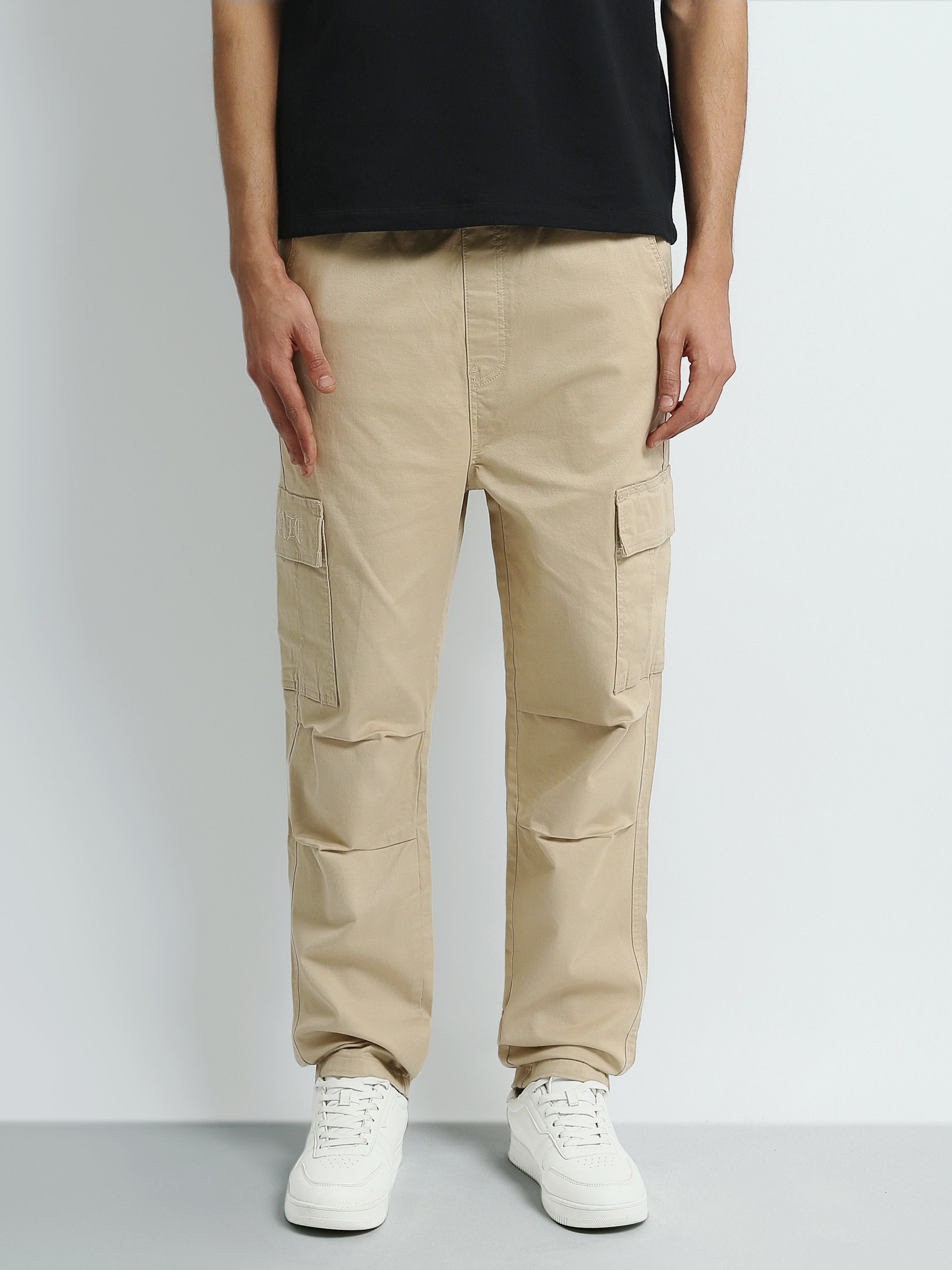 Pantalon Cargo Homme Regular Fit – Poches Multiples & Style Urbain - JOG24GGPL24302TM1