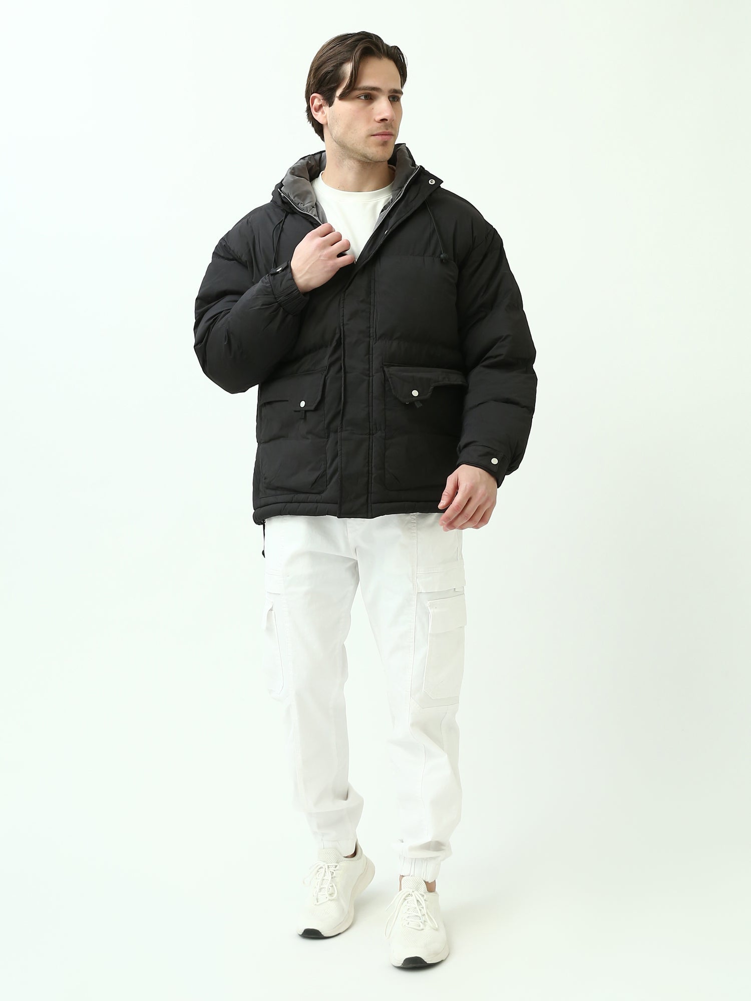 سروال كارجو رجالي بجيوب متعددة -JOG24GGWL24278TM1