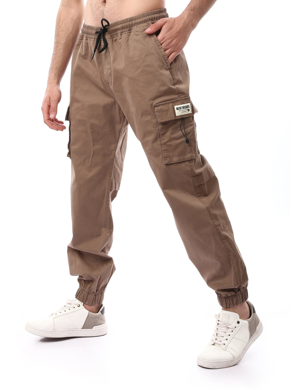 Jogger Cargo Homme Standard Fit à Poches Latérales - JOG24SGPL24282TM1
