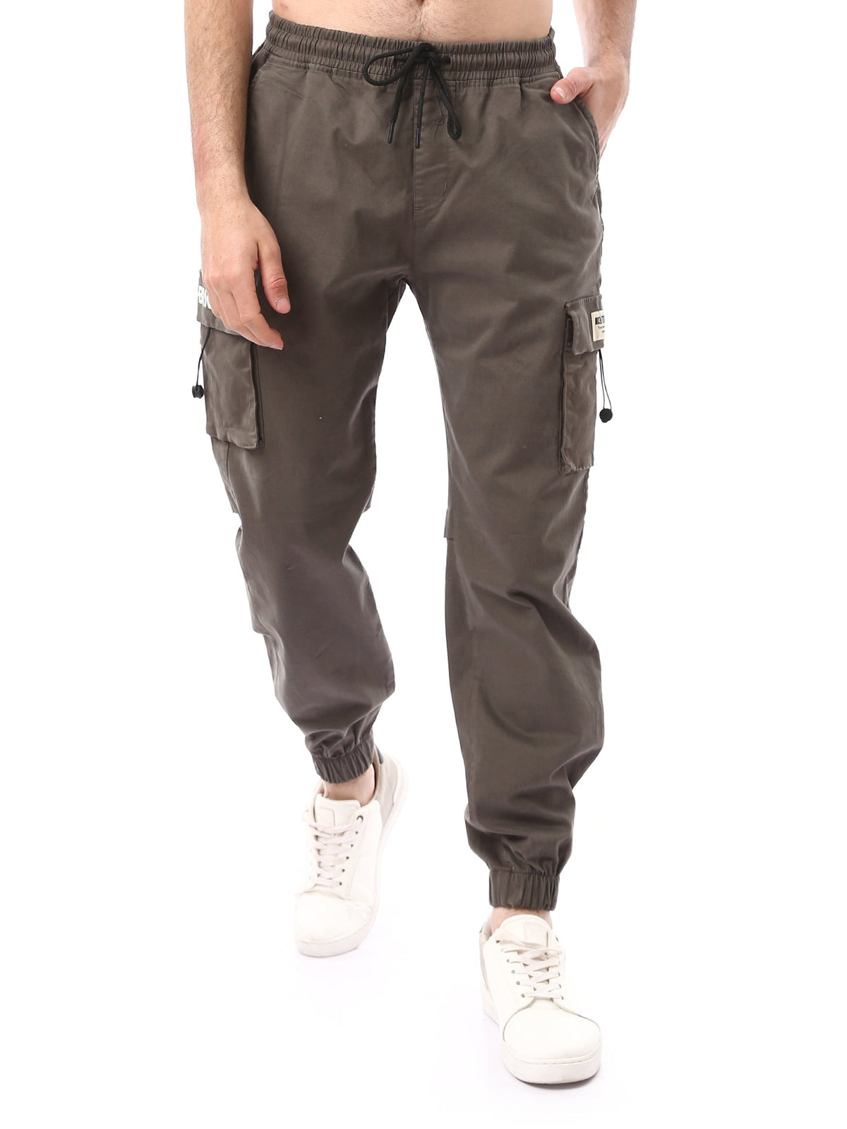 Jogger Cargo Homme Standard Fit à Poches Latérales - JOG24SGPL24282TM1
