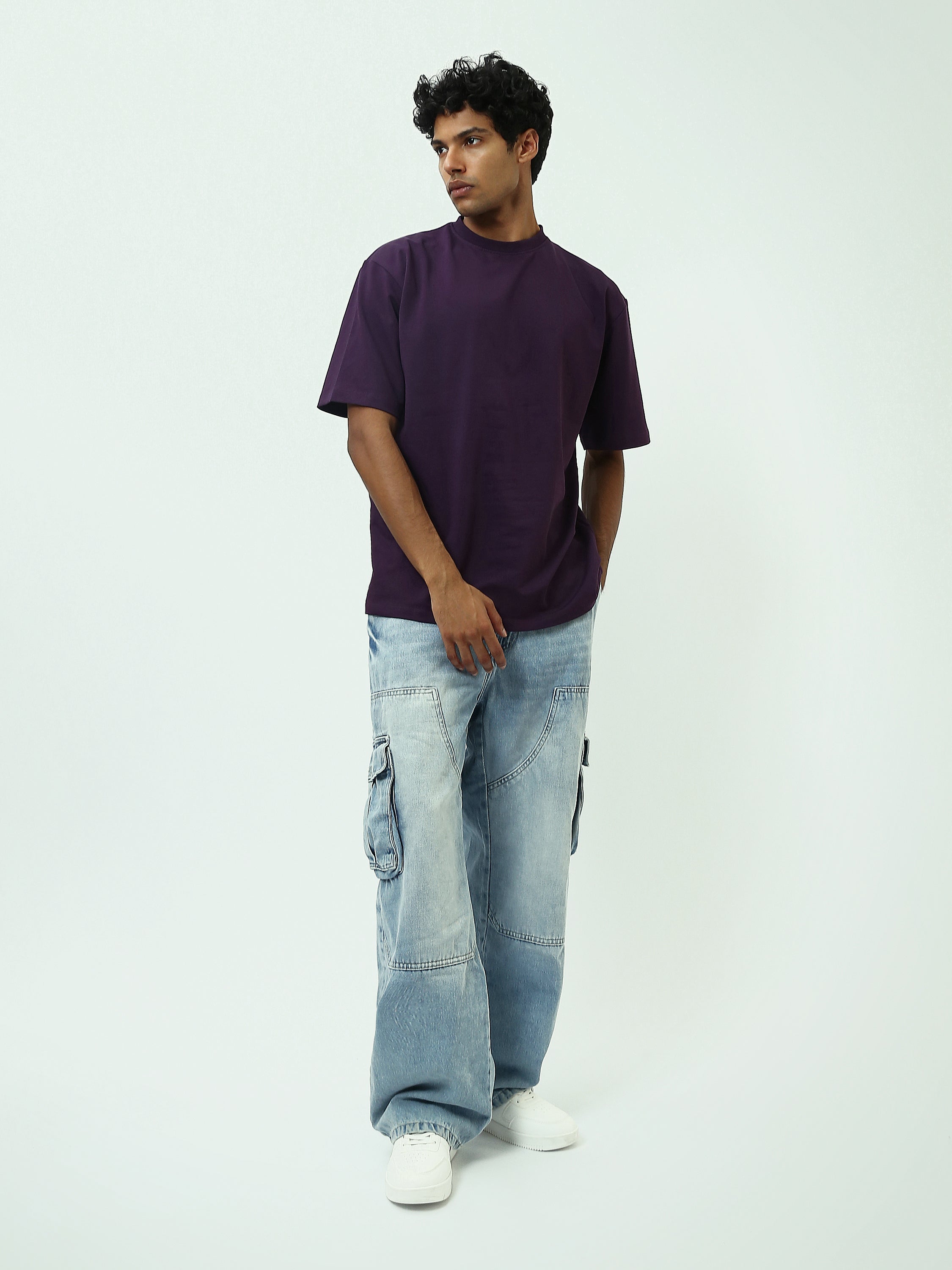 Jeans cargo ice blue homme – Confort et style décontracté - JOG25GDWL24012TM1