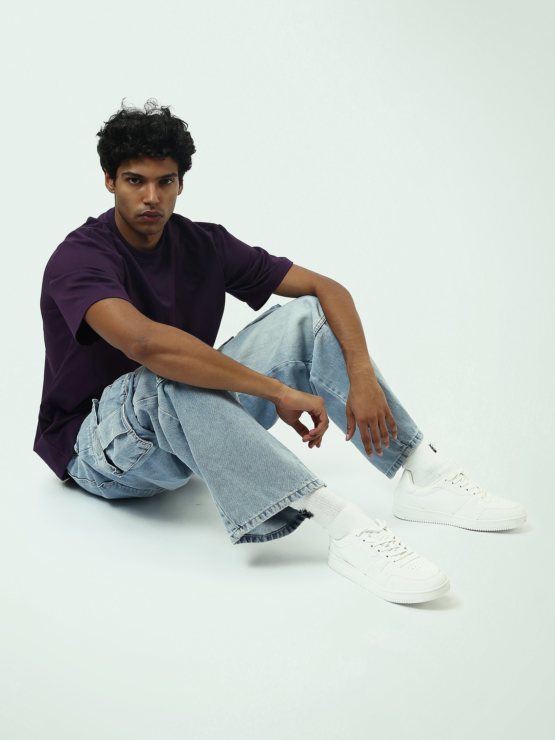 Jeans cargo ice blue homme – Confort et style décontracté - JOG25GDWL24012TM1