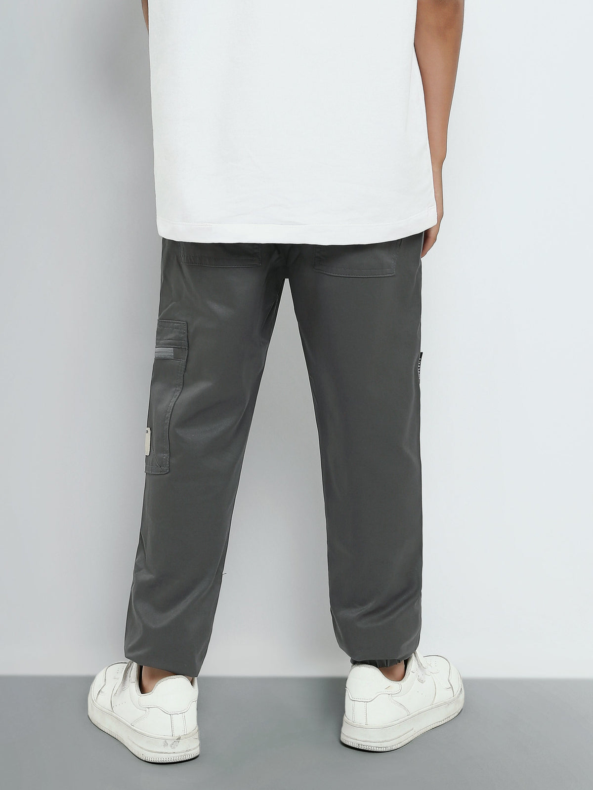 Jogger Cargo Garçon à Poches Multiples et Taille Ajustable - JOG25GGBL24005TB1