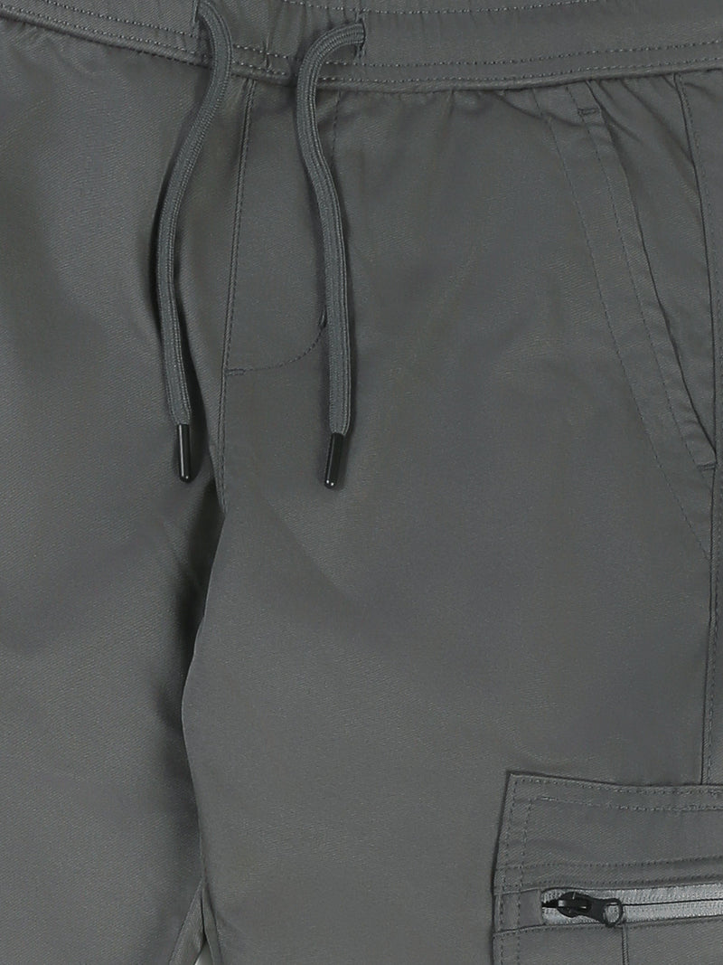 Jogger Cargo Garçon à Poches Multiples et Taille Ajustable - JOG25GGBL24005TB1