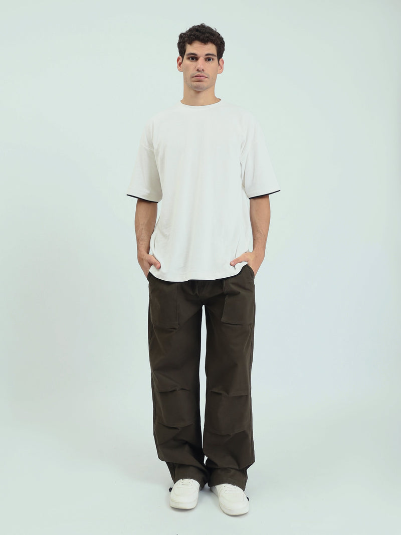 Pantalon Cargo Homme Coupe Loose à Taille Ajustable - JOG25GGBL24006TM1