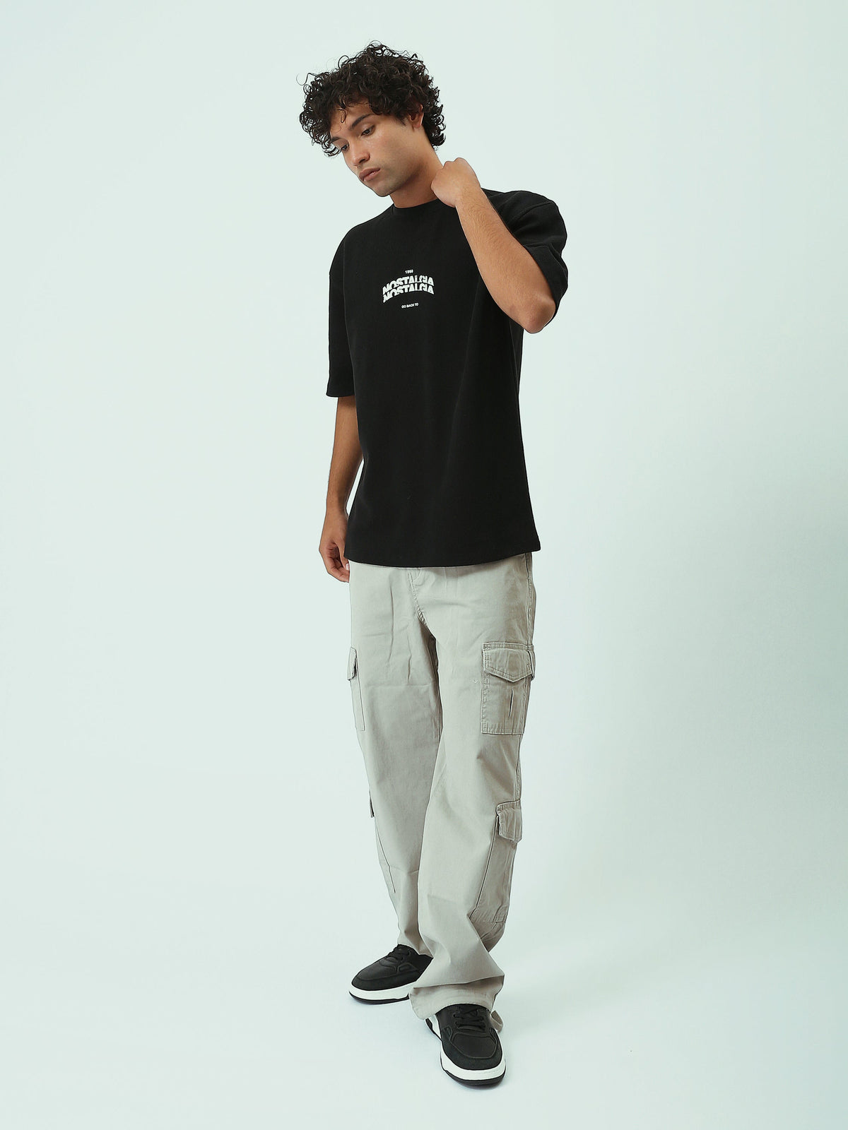 Pantalon Cargo Homme Loose Fit à Poches Multiples - JOG25GGBL24007TM1