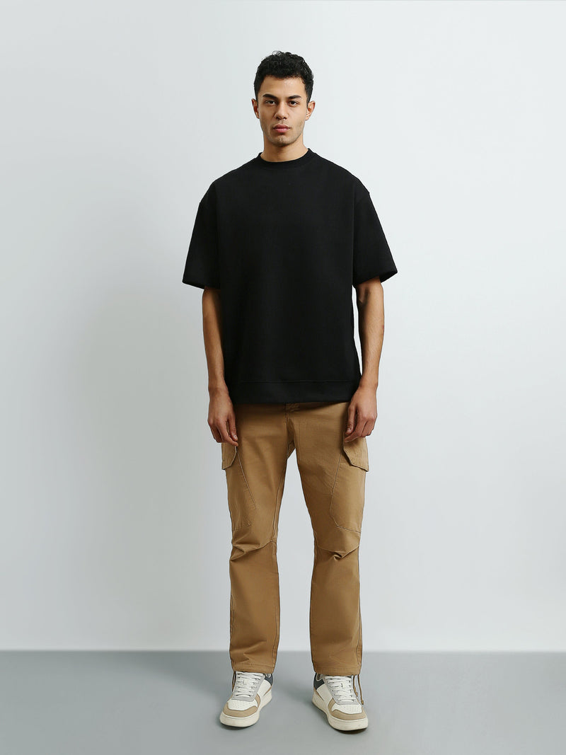 Pantalon Cargo Homme Coupe Droite avec Poches Latérales - JOG25GGBL24008TM1