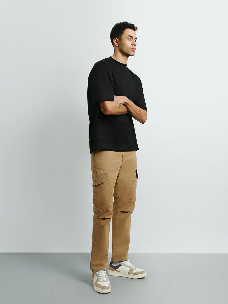Pantalon Cargo Homme Coupe Droite avec Poches Latérales - JOG25GGBL24008TM1