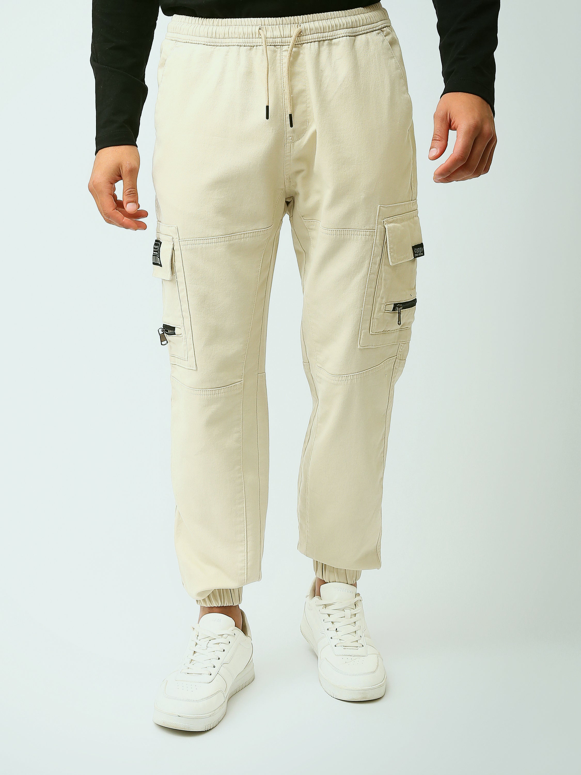 Pantalon Cargo Jogger Homme Multi-Poches – Style Urbain - JOG25GGBL24269TM1