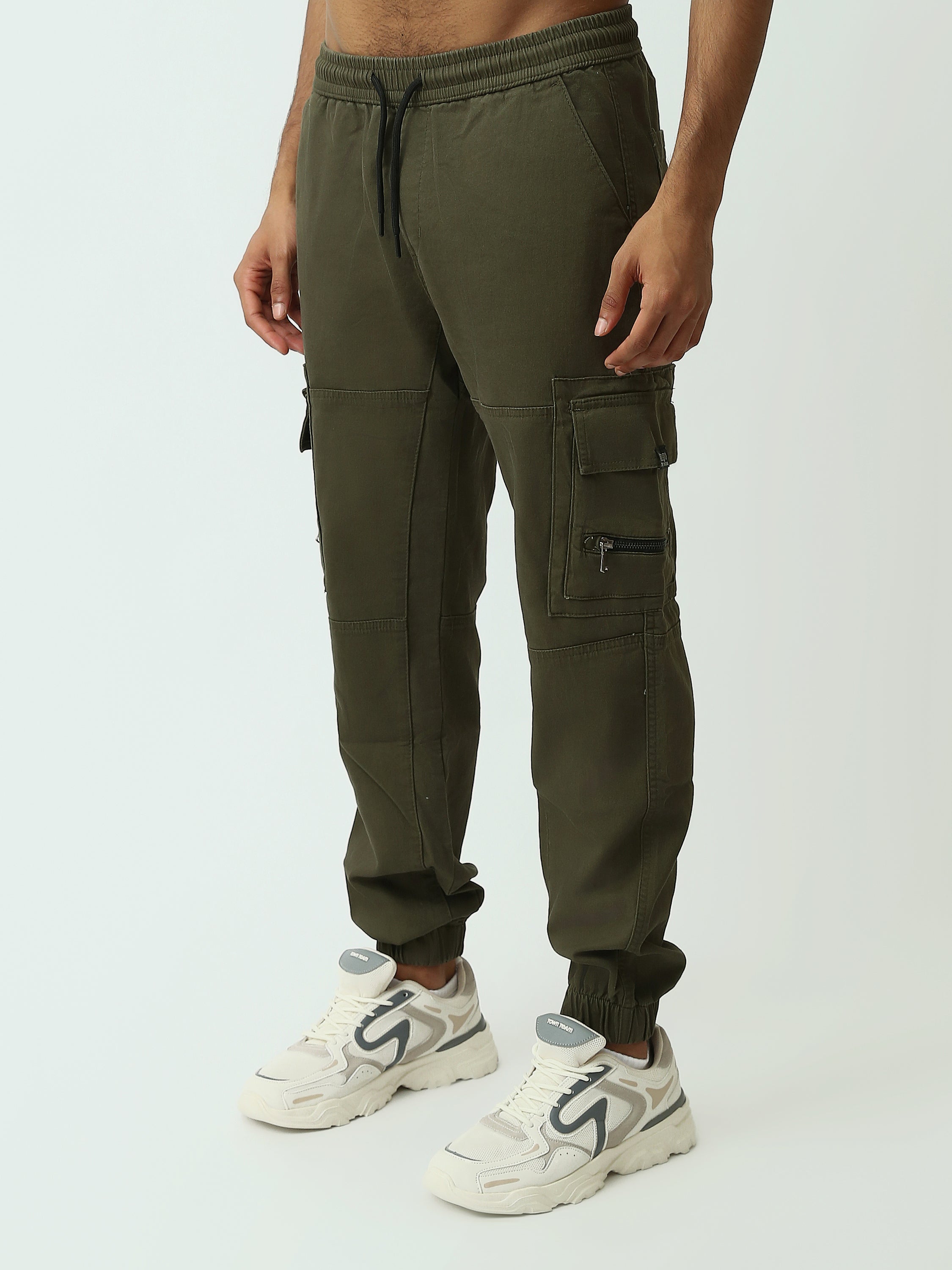 Pantalon Cargo Jogger Homme Multi-Poches – Style Urbain - JOG25GGBL24269TM1