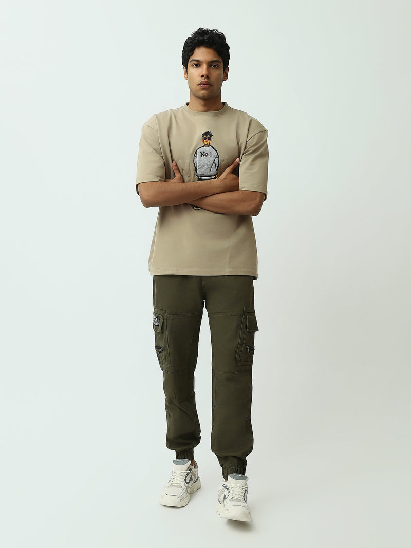 Pantalon Cargo Jogger Homme Multi-Poches – Style Urbain - JOG25GGBL24269TM1