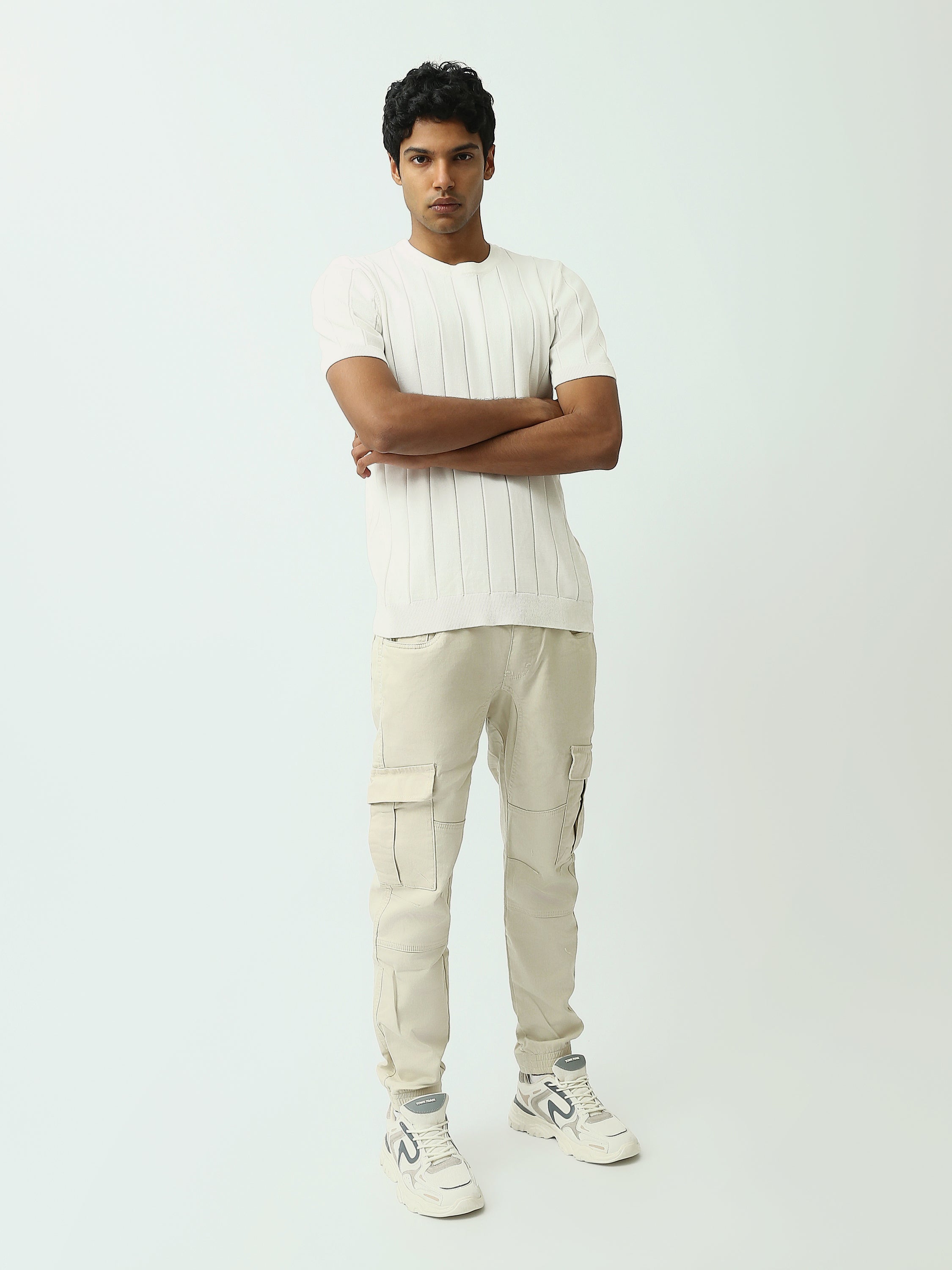 Pantalon jogger cargo homme – Coupe confortable et style urbain - JOG25GGBL24289TM1