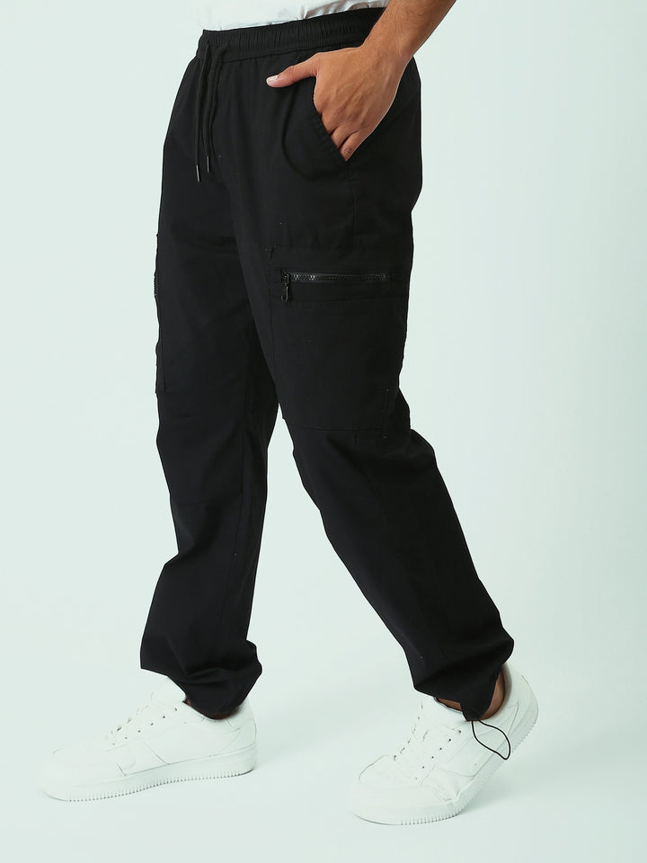 Pantalon de sport pour homme au design moderne avec poches latérales zippées - JOG25GGBS24254TM1
