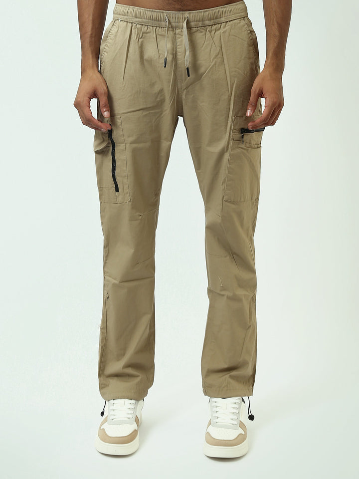 Pantalon de sport pour homme au design moderne avec poches latérales zippées - JOG25GGBS24254TM1