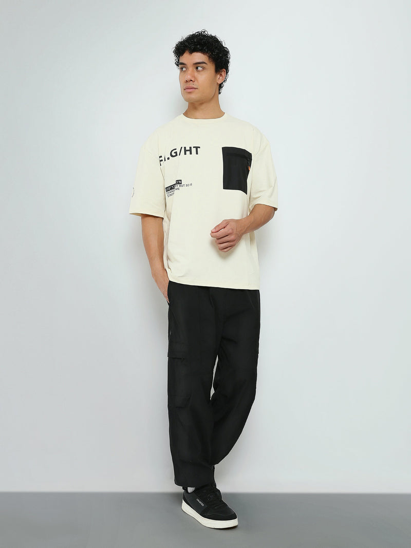 Pantalon Cargo Homme Coupe Relaxed à Poches Latérales - JOG26G24000003TM1