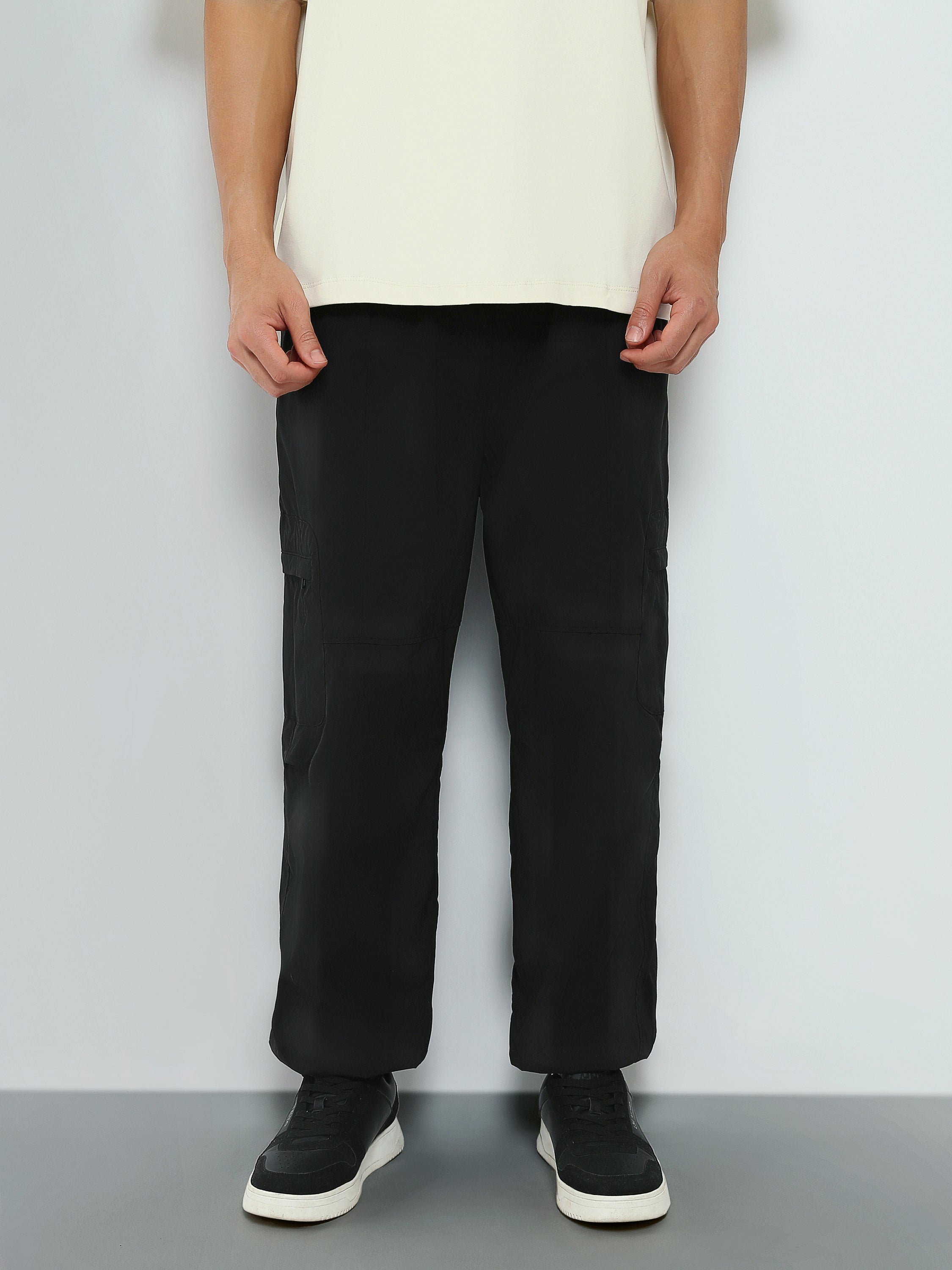 Pantalon Cargo Homme Coupe Relaxed à Poches Latérales - JOG26G24000003TM1