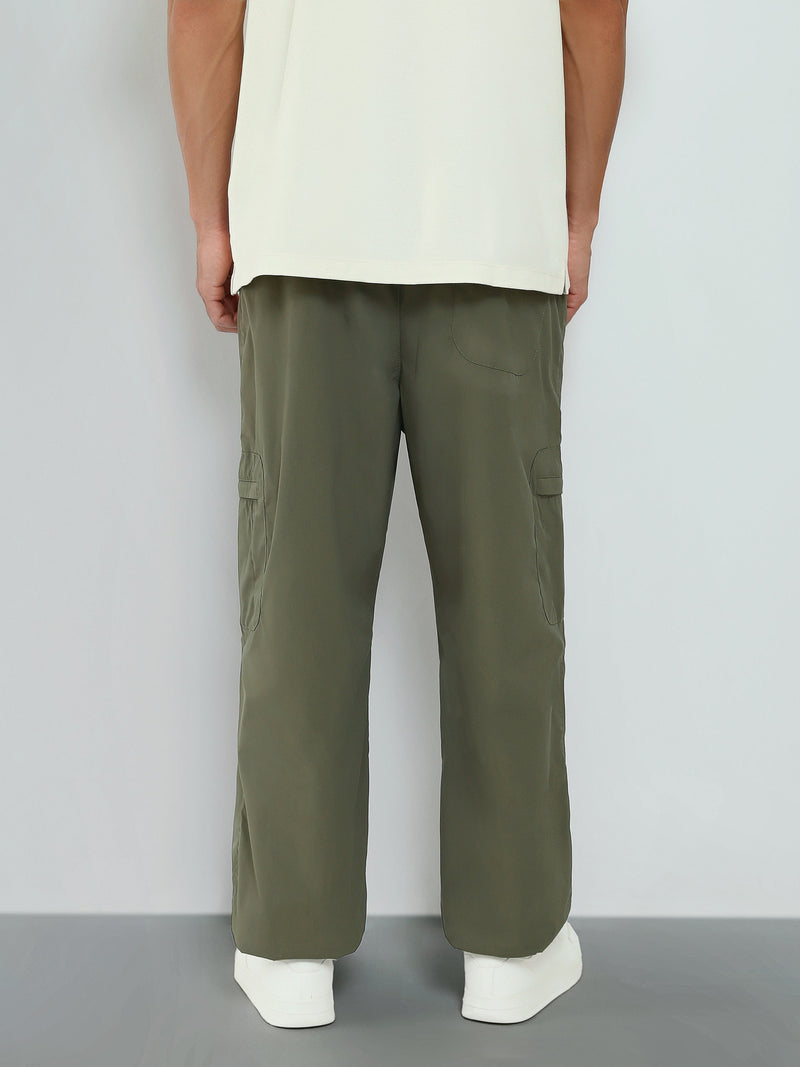 Pantalon Cargo Homme Coupe Relaxed à Poches Latérales - JOG26G24000003TM1
