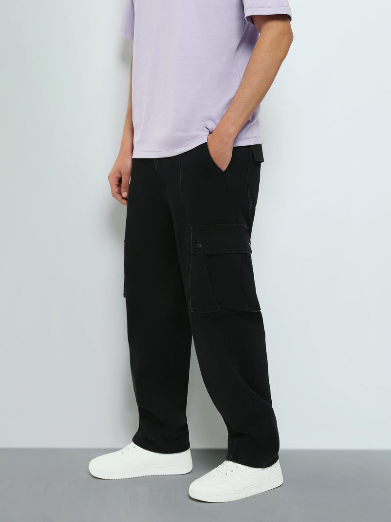 Pantalon Cargo Homme Coupe Large à Poches Multiples - JOG26GDWL24017TM1