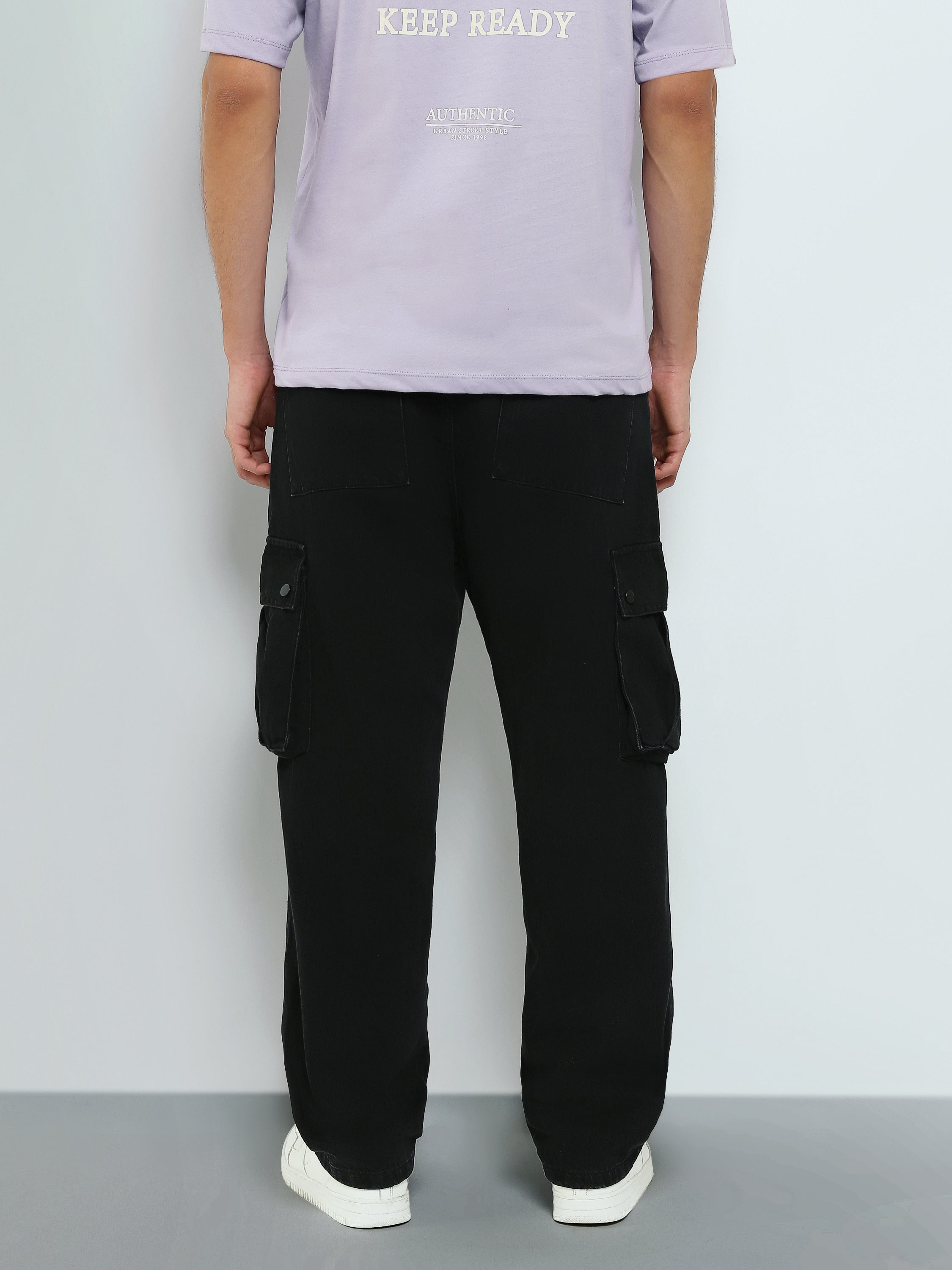 Pantalon Cargo Homme Coupe Large à Poches Multiples - JOG26GDWL24017TM1
