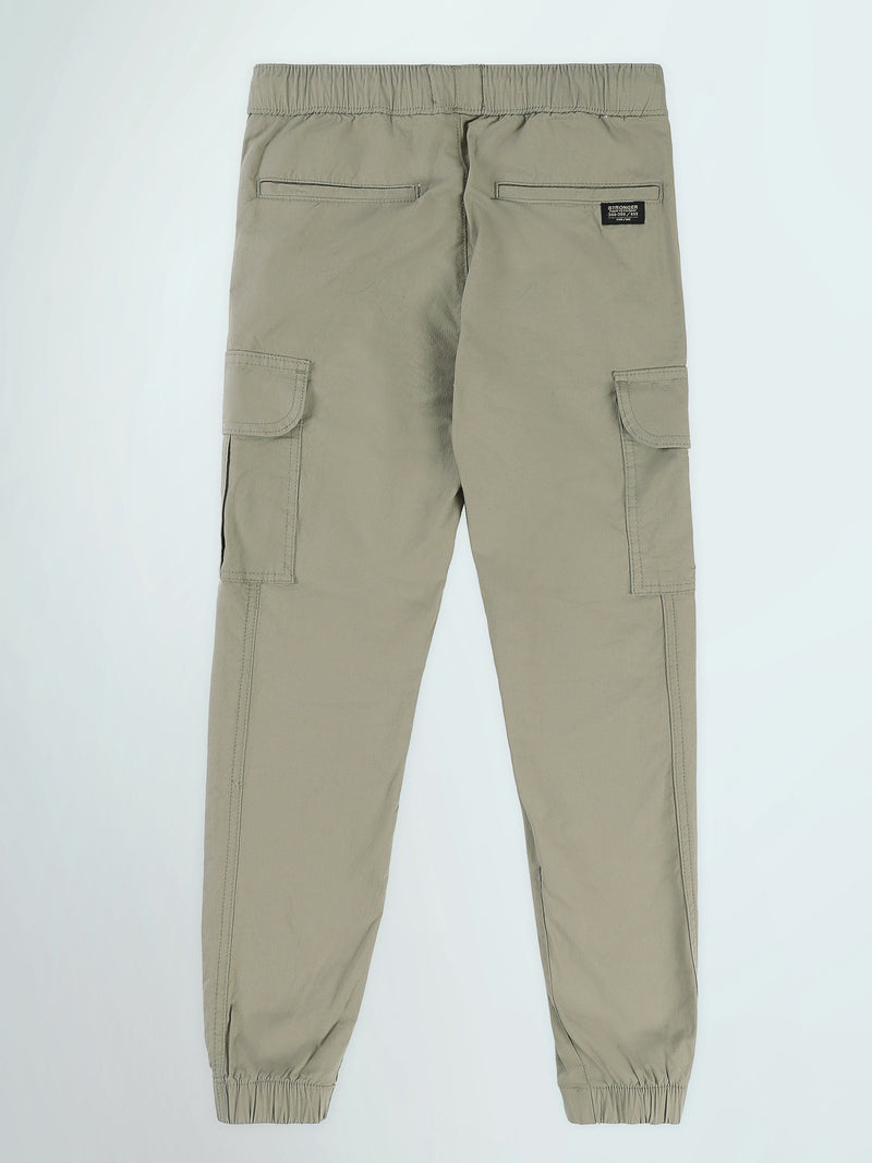 Pantalon Cargo Garçon à Poches Multiples Style Décontracté - JOG26GGBL24002TB1