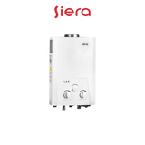 Chauffe‑eau gaz 6 L, compact et prêt à l’emploi, parfait pour salle de bain. Digitronics