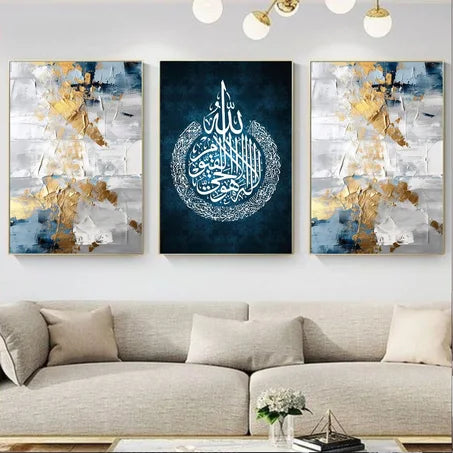 korssi bleu abtract