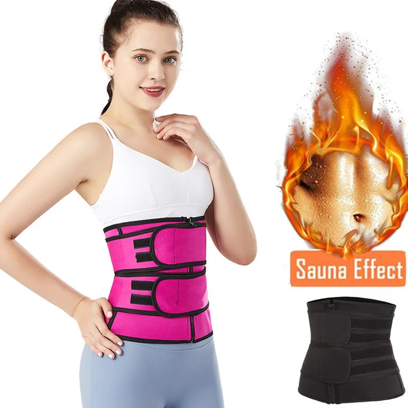 Ceinture Gainante Femme en Néoprène – Maintien Taille Effet Sauna