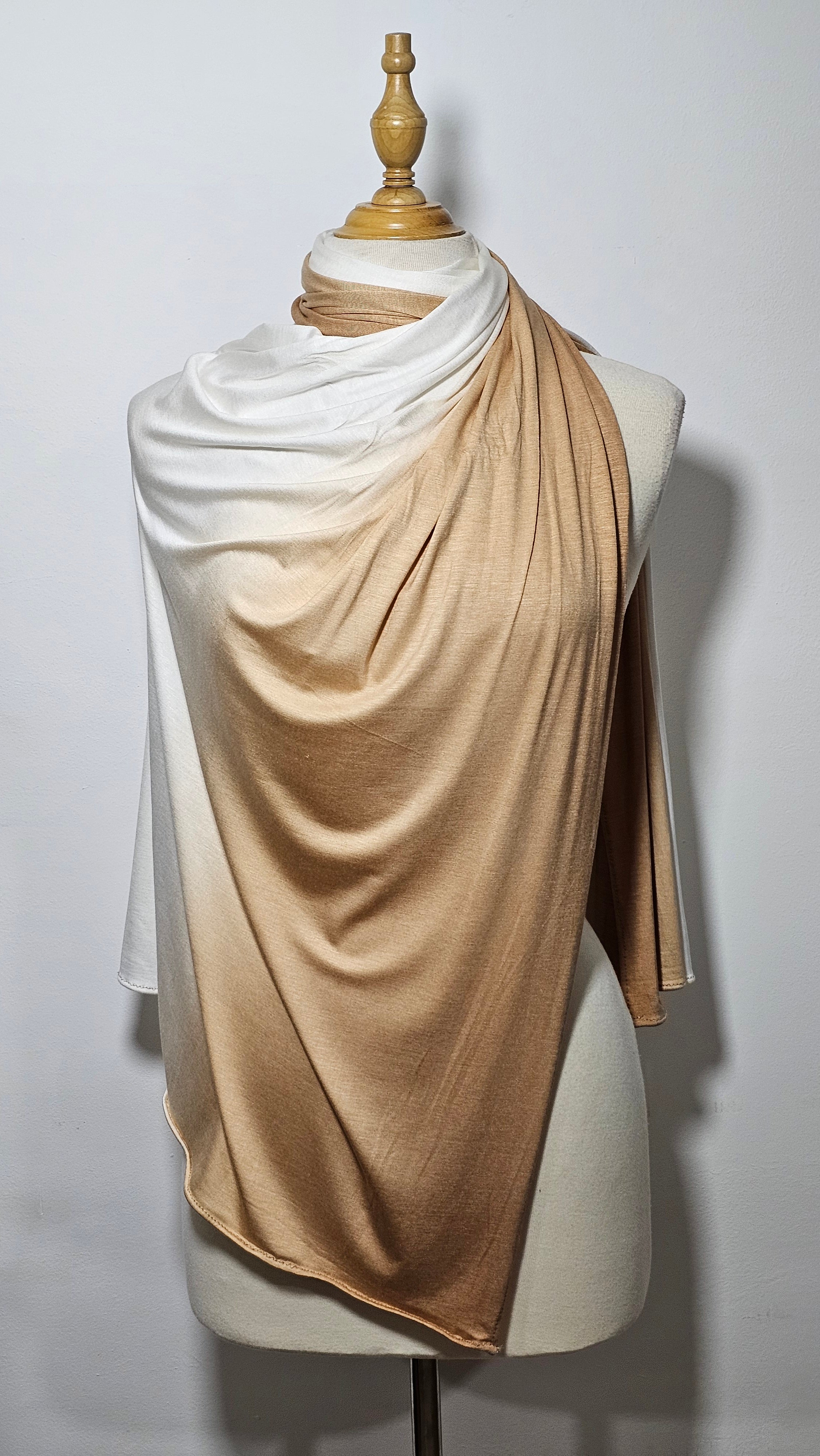 Châle Dégradé Premium en Lycra Coton – 
 Élégance & Confort Absolu