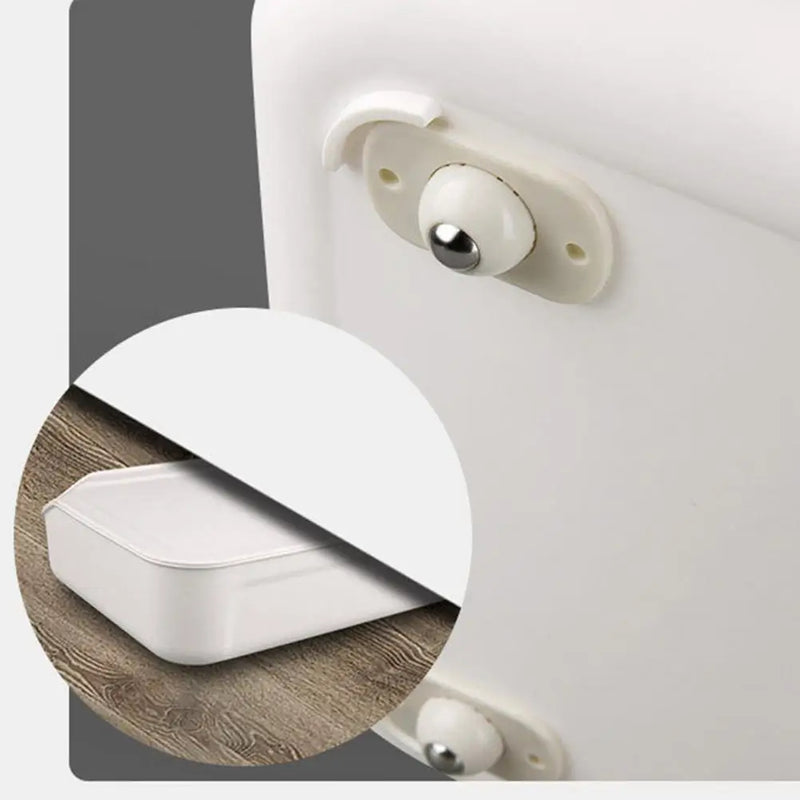 Lot de 4 Roulettes Adhésives 360° pour Meubles et Rangements