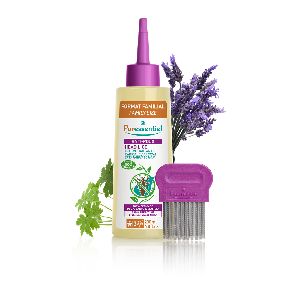 Lotion anti-poux Puress avec peigne 200 ml 1074