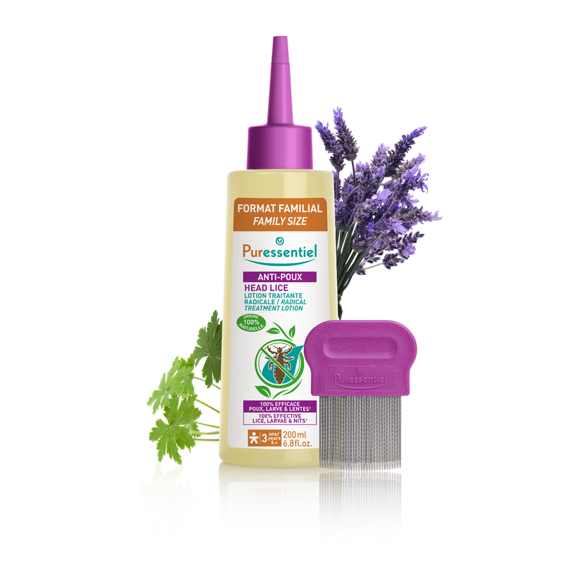 Lotion anti-poux Puress avec peigne 200 ml 1074
