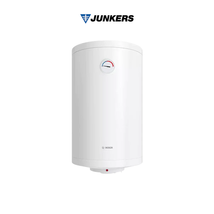 Chauffe-eau électrique 50L, compact et idéal pour une eau chaude constante.