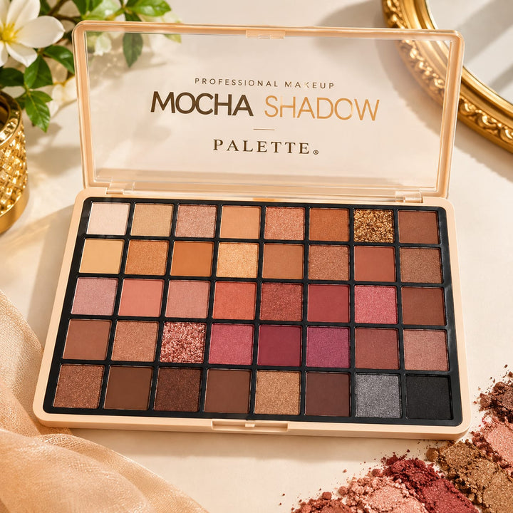 ANYLADY Palette d'Ombres à Paupières Professionnelle - Couleurs Essentielles bien pigmentées