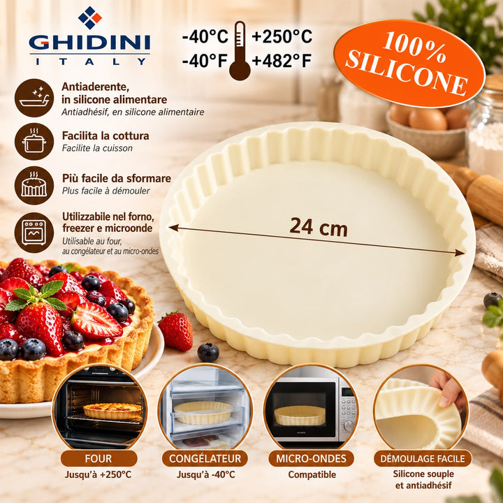 MOULE SILICONE 24CM  BEIGE