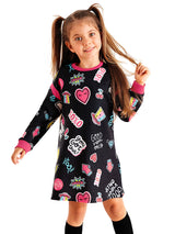 <tc>Robe fille "Good Vibes"</tc>