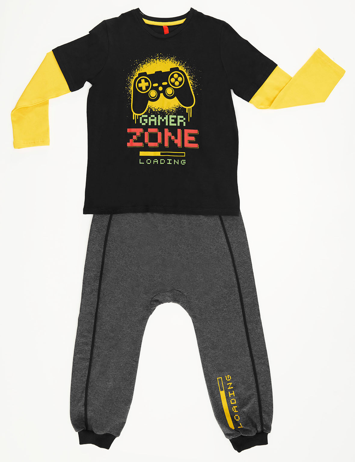 <tc>ensemble t-shirt et pantalon pour garçon Loading</tc>