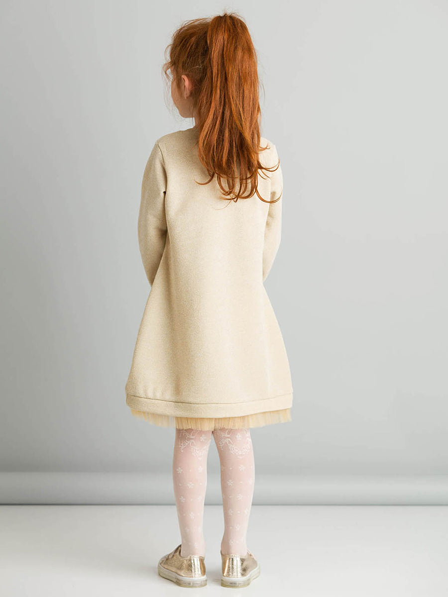 <tc>Robe pour fille avec rêve de chat</tc>