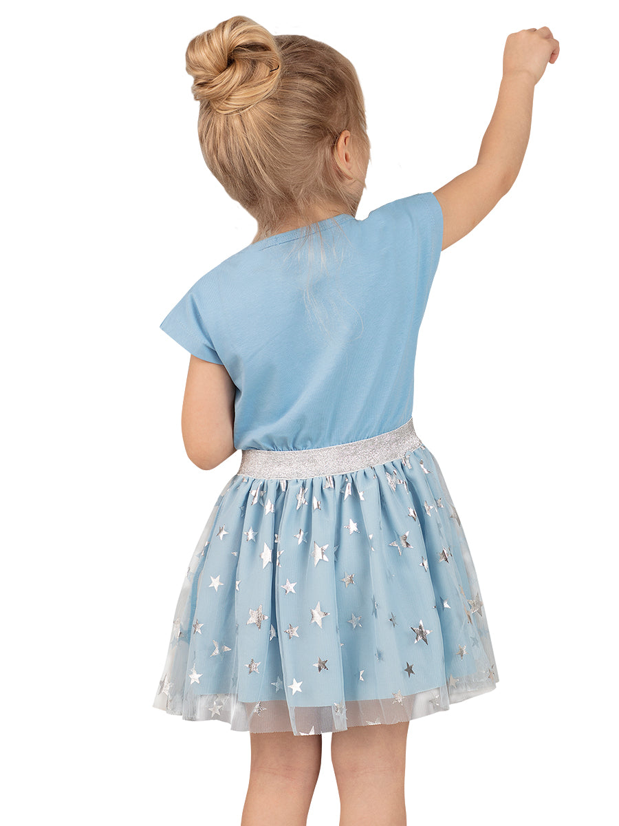 <tc>Robe en tulle pour fille "Cygne Étoilé"</tc>