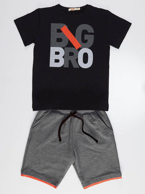 big bro erkek çocuk t-shirt şort takim - Justyol