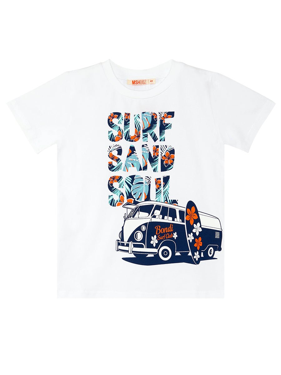 surf erkek çocuk t-shirt şort takim - Justyol