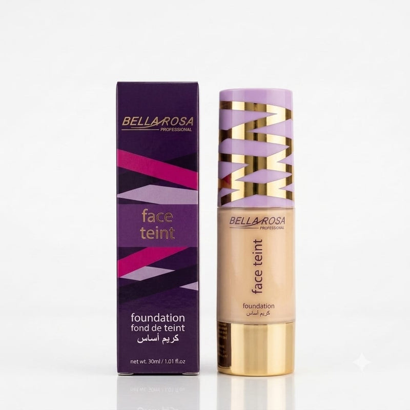 Fond de Teint zéro défaut - Haute couvrance -Tous Types de Peau 30ML
